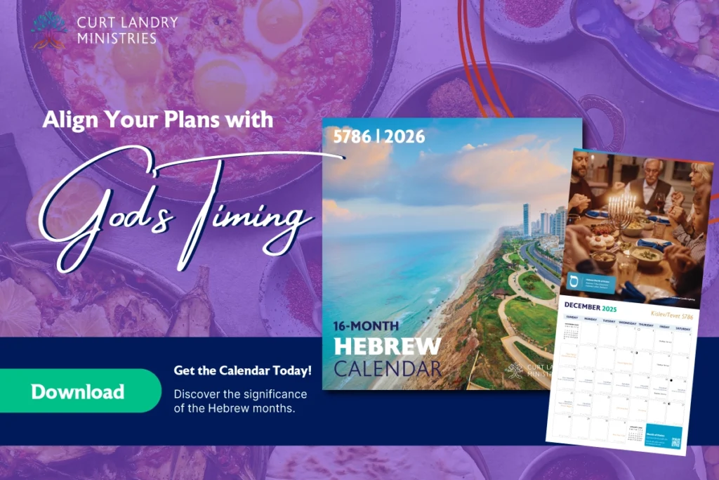 An ad to purchase a Hebrew calendar that contains both Gregorian and Hebrew calendar dates.
